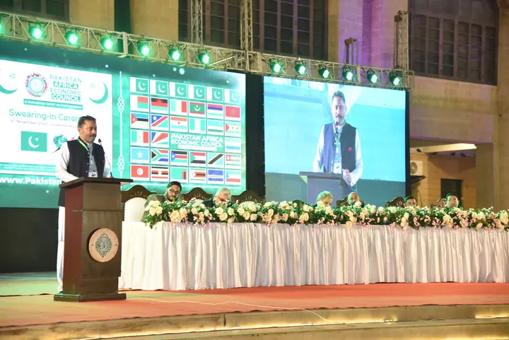 Opening address during the PAC Oath Swearing Ceremony.